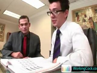 Seth mempunyai beberapa gay dewasa video menyeronokkan dengan colleague oleh workingcock