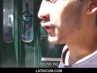 צעיר פרץ לטינו גייה יש ל סקס וידאו עם מוּזָר